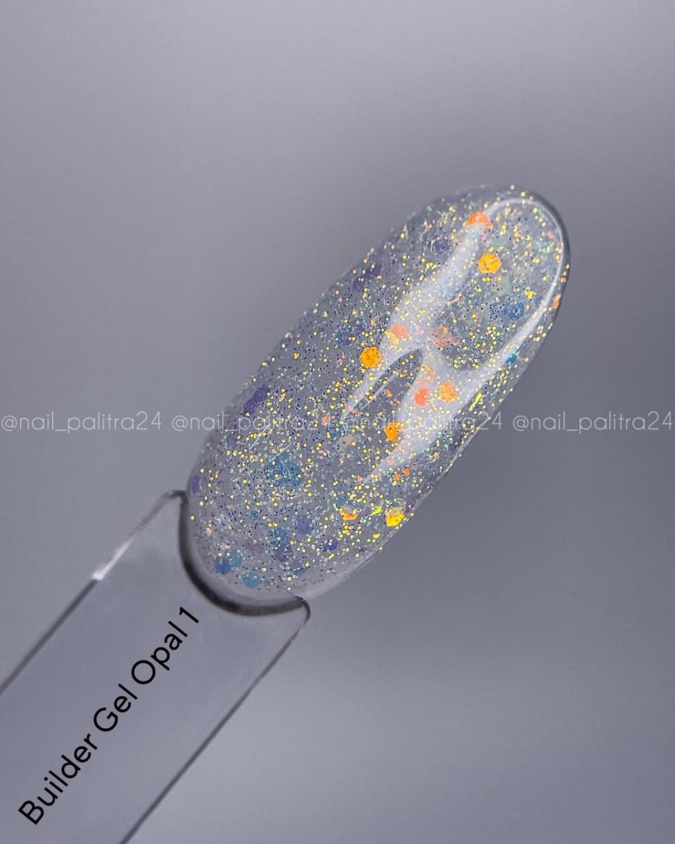 LetsGlow Строительный гель Builder gel Opal №01 13гр