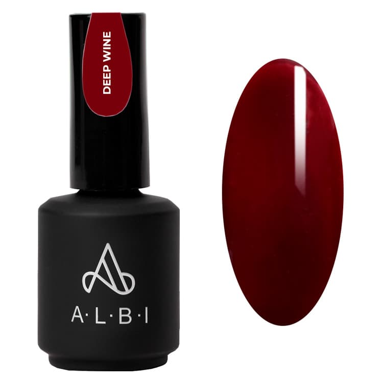 ALBI, Топ Color б/л DEEP WINE, 15ml