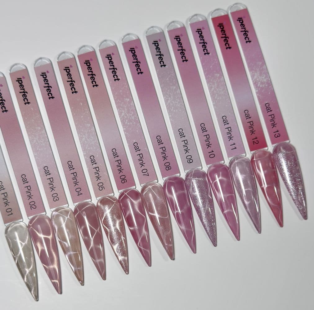 iPerfect, Pink cat color gel 13 - гель-лак для ногтей 10гр флакон с кистью