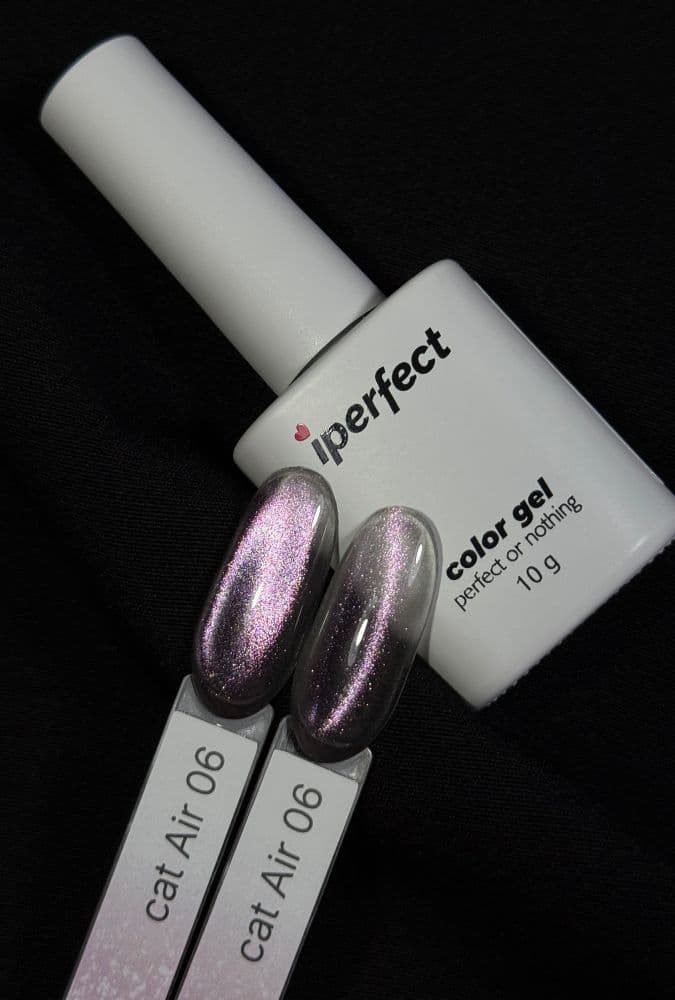 iPerfect, Air cat color gel 06 - гель-лак для ногтей, 10гр флакон с кистью