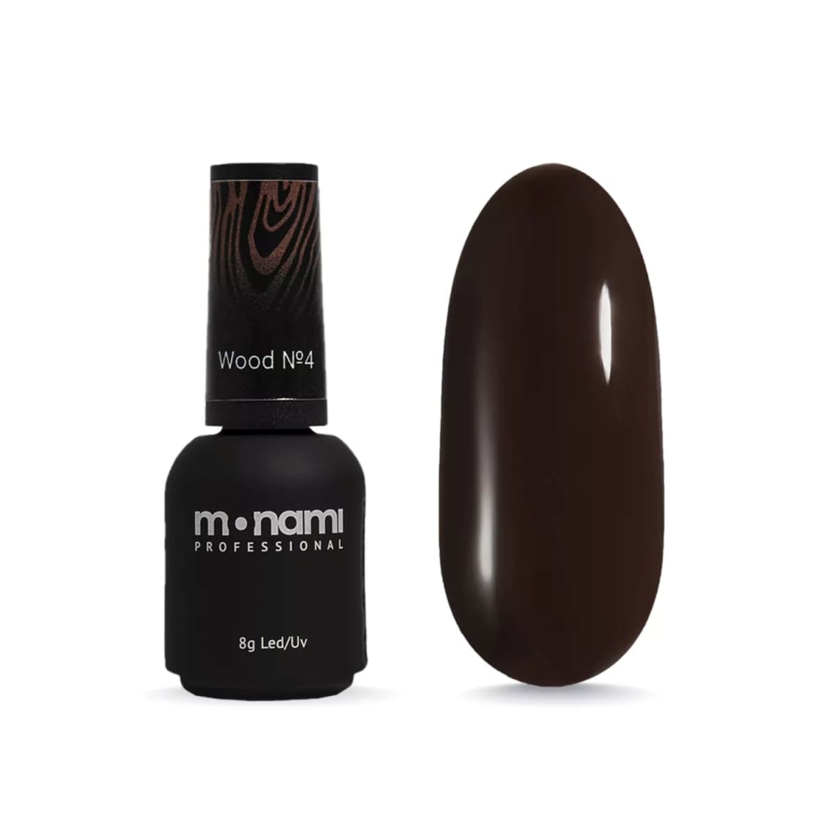 Monami Гель-лак Wood №4 8ml
