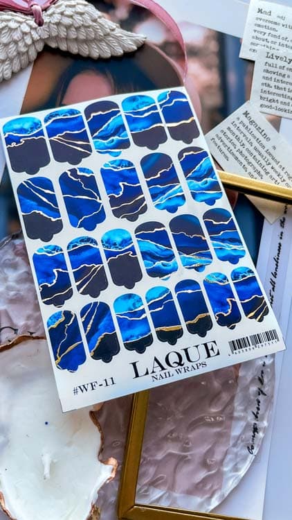 "LAQUE" Пленки NAIL WRAPS FOIL №11
