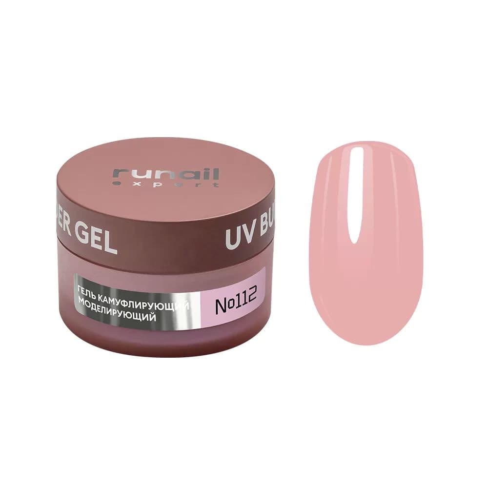Runail, Гель моделирующий UV BULDER GEL Expert № 112, 50г банка