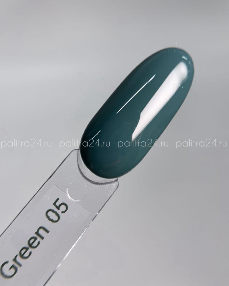 iPerfect, Green color gel 05 - гель-лак для ногтей, 10гр стеклянный флакон с кистью