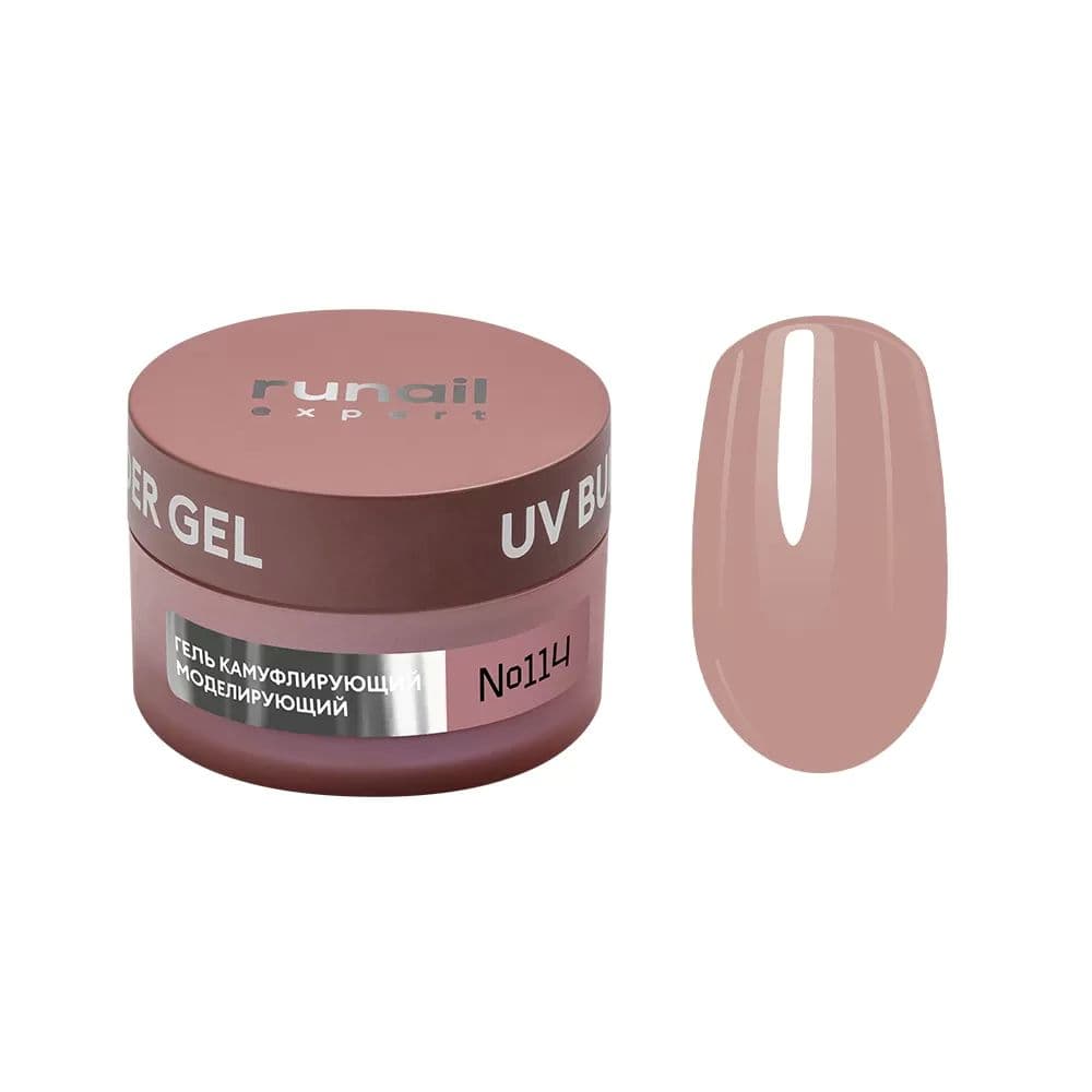 Runail, Гель моделирующий UV BULDER GEL Expert № 114, 50г банка
