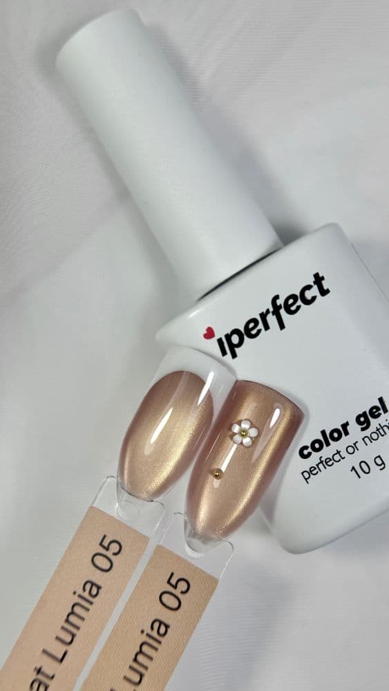 iPerfect, Lumia cat color gel 05 - гель-лак для ногтей, 10гр флакон с кистью