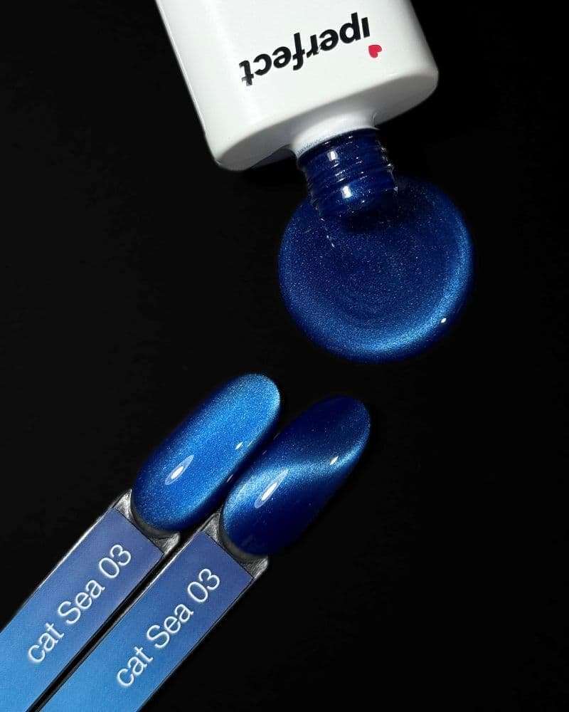 iPerfect, Sea cat color gel 03 - гель-лак магнитный для ногтей 10гр флакон с кистью