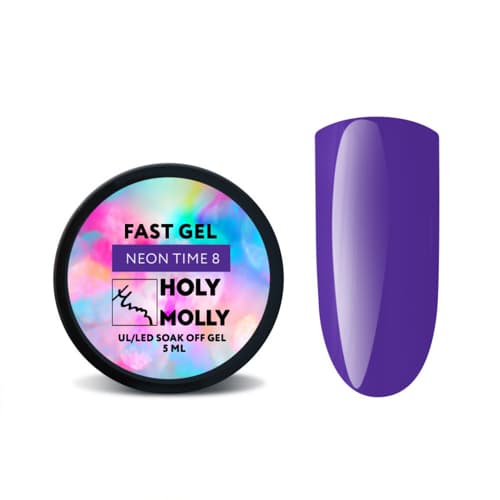 Holy Molly, FAST GEL NEON TIME 8 15ml