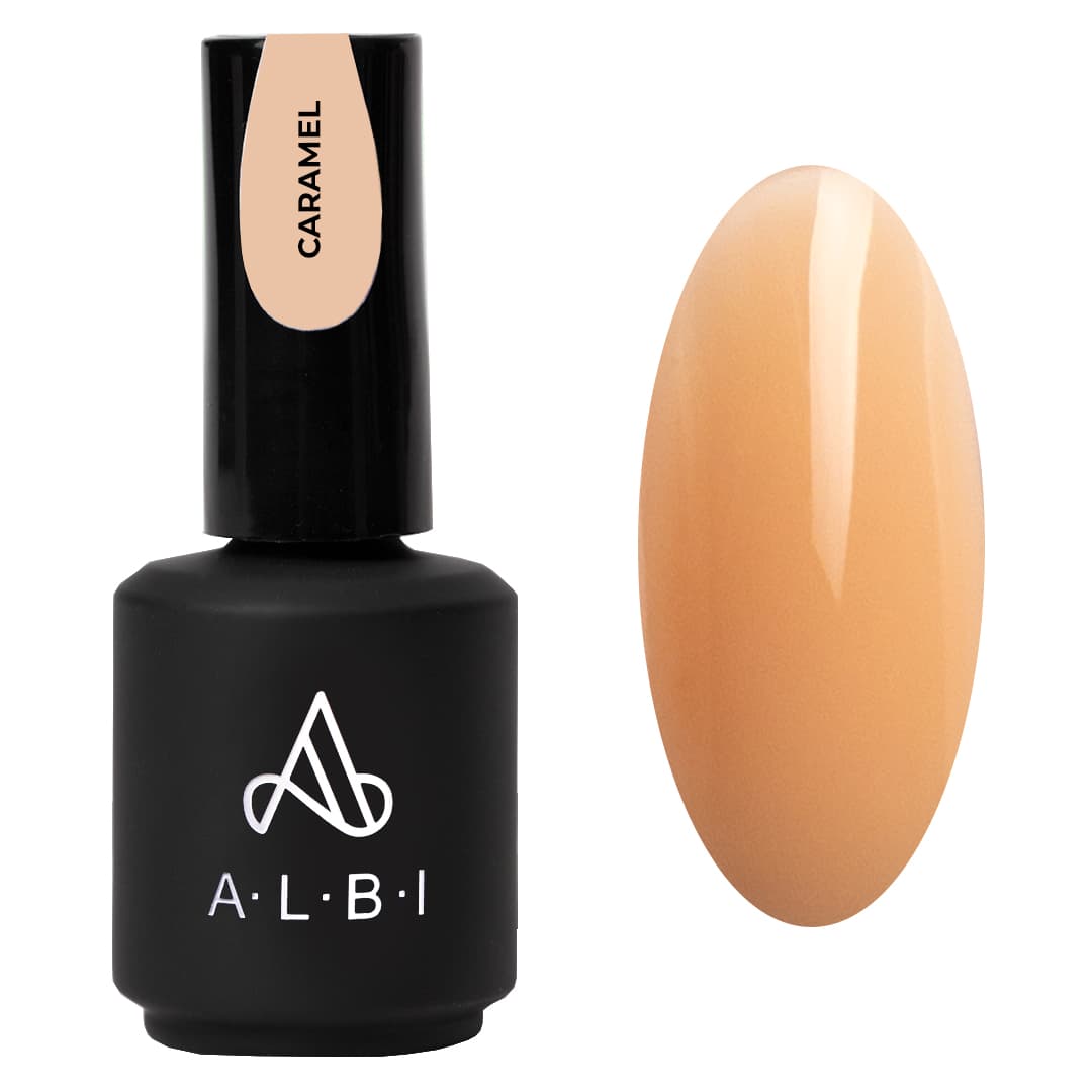 ALBI, Жидкий гель LIQUID POLYGEL Caramel,15ml
