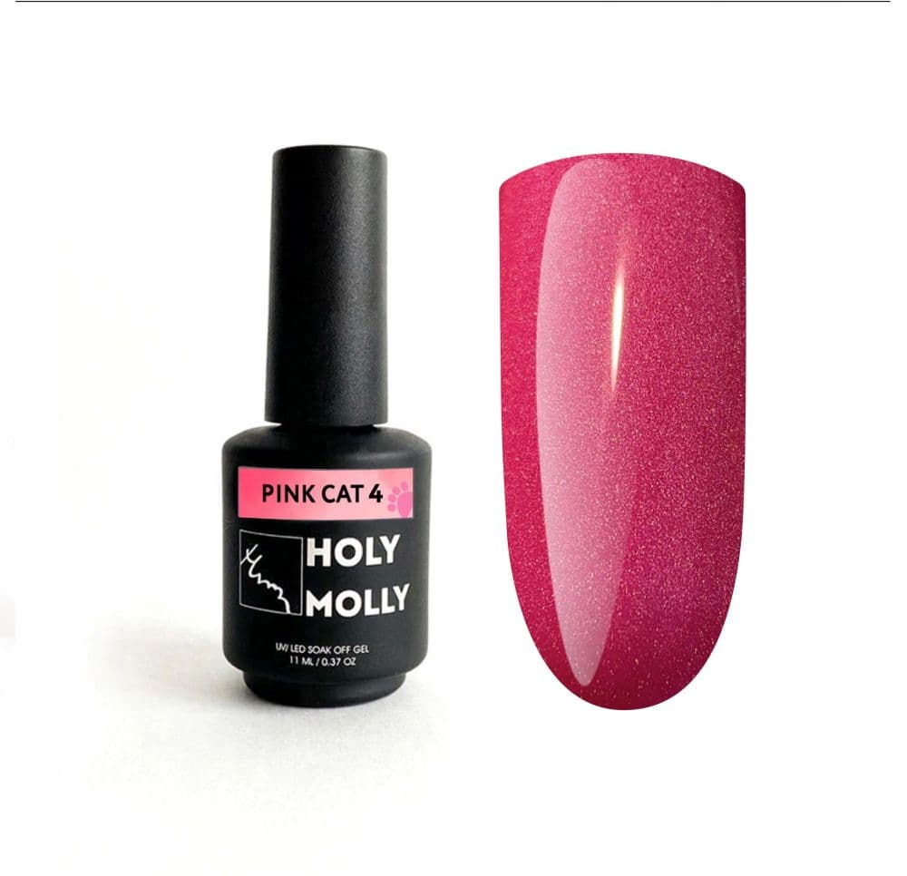 Holy Molly, Гель-лак  Pink Cat 4 11ml