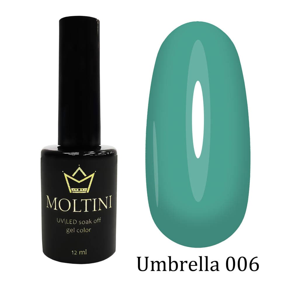 MOLTINI Цветной лак "Umbrella" 006. 12 мл. #