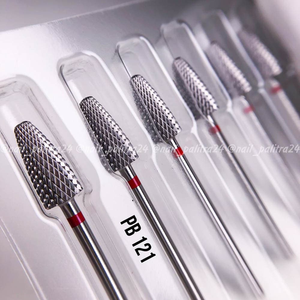 Фреза ТВС PB121 красная d6 L13,7