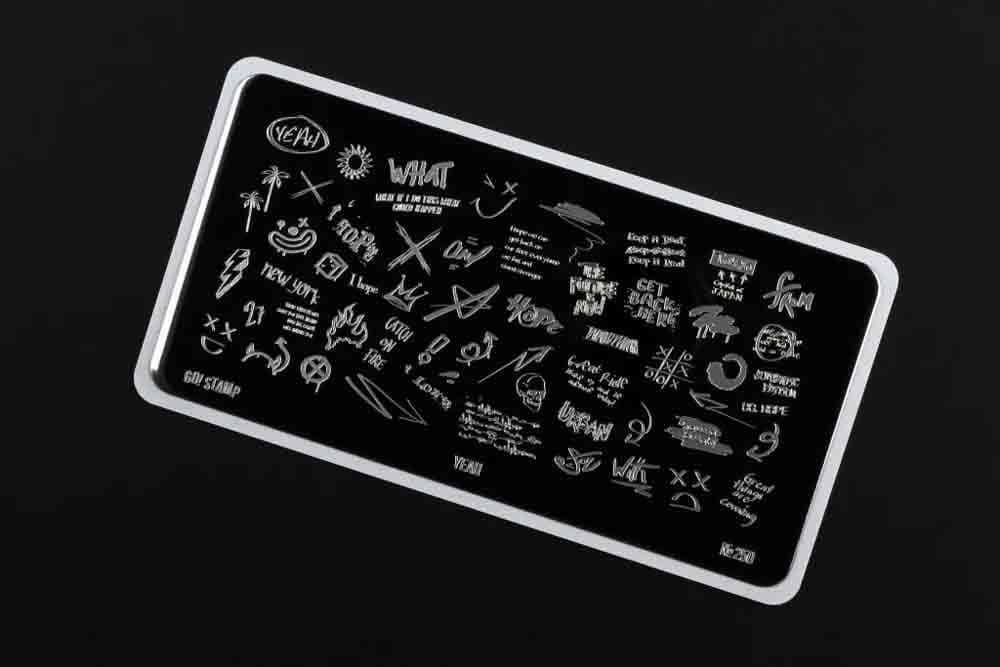 Go! Stamp, Пластина для стемпинга 250 Yeah