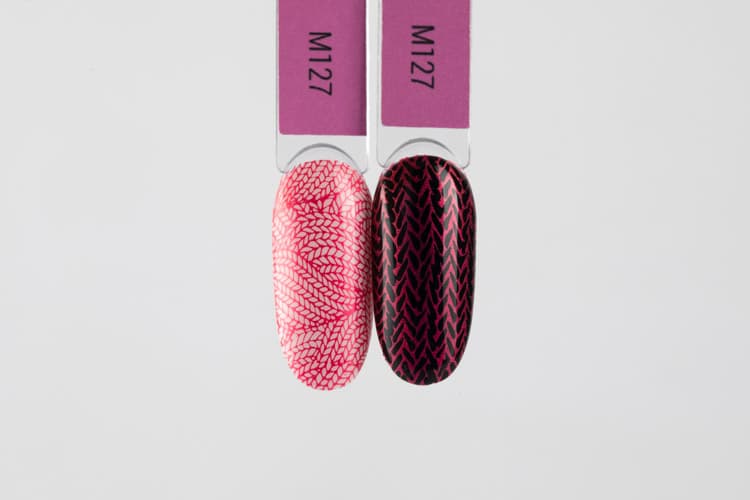 Swanky Stamping, Лак для стемпинга M0127 Рубин,  6мл #