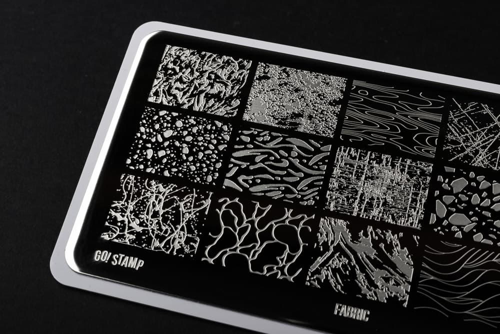 Go! Stamp, Пластина для стемпинга 107 Fabric