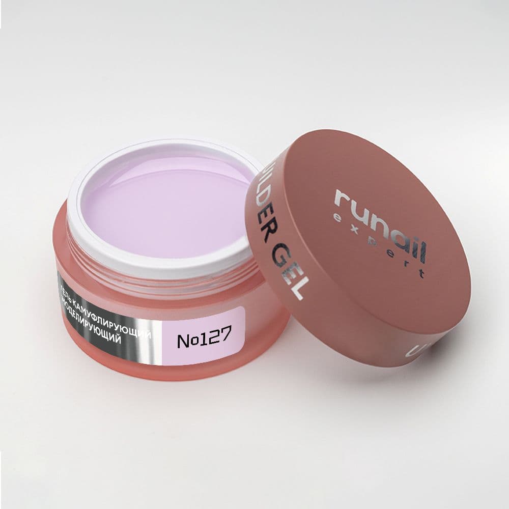 Runail, Гель моделирующий UV BULDER GEL Expert № 127, 50г банка
