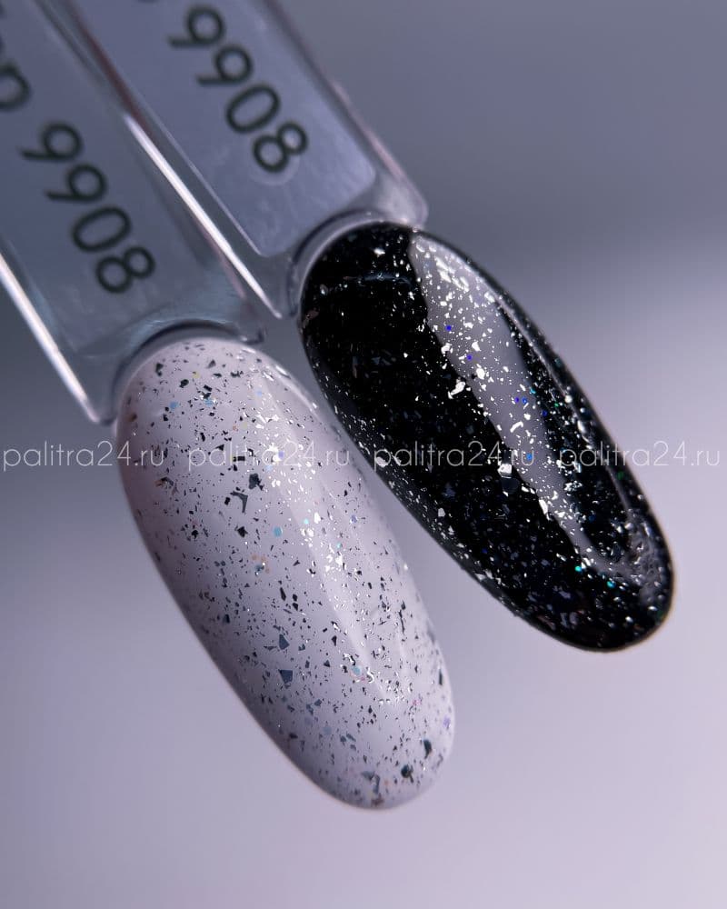 Runail, Top Coat Effect Silver Potal ,9мл №9908