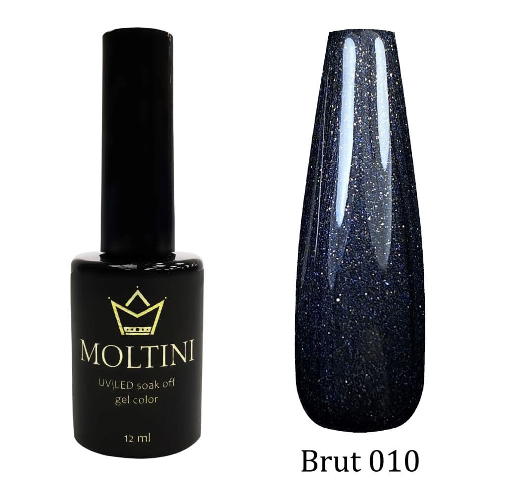 Moltini Гель-лак "Brut" № 010. 12 мл.