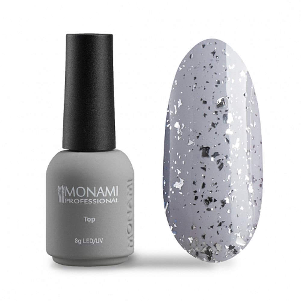Monami Топ Super Shine Potal Silver, 8г