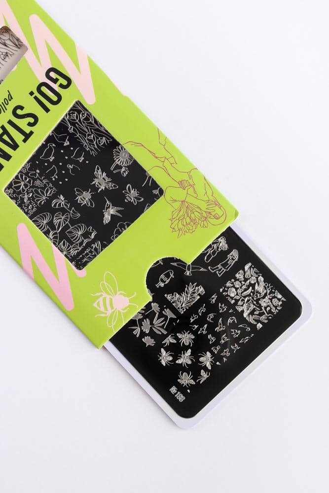 Go! Stamp, Пластина для стемпинга 188 Pollen