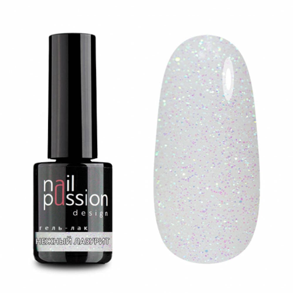 Nail Passion, Гель-лак Нежный лазурит #