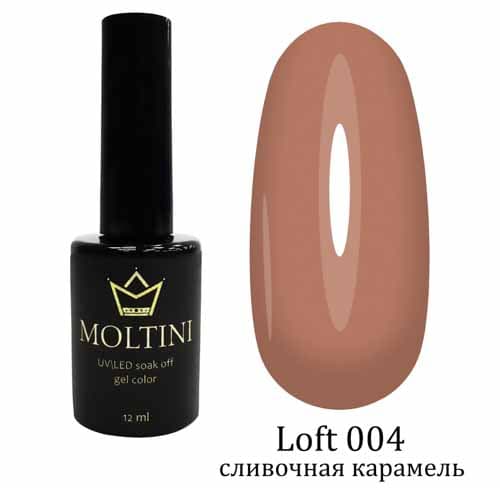 Moltini цветной гель-лак "Loft" 004. 12 мл.