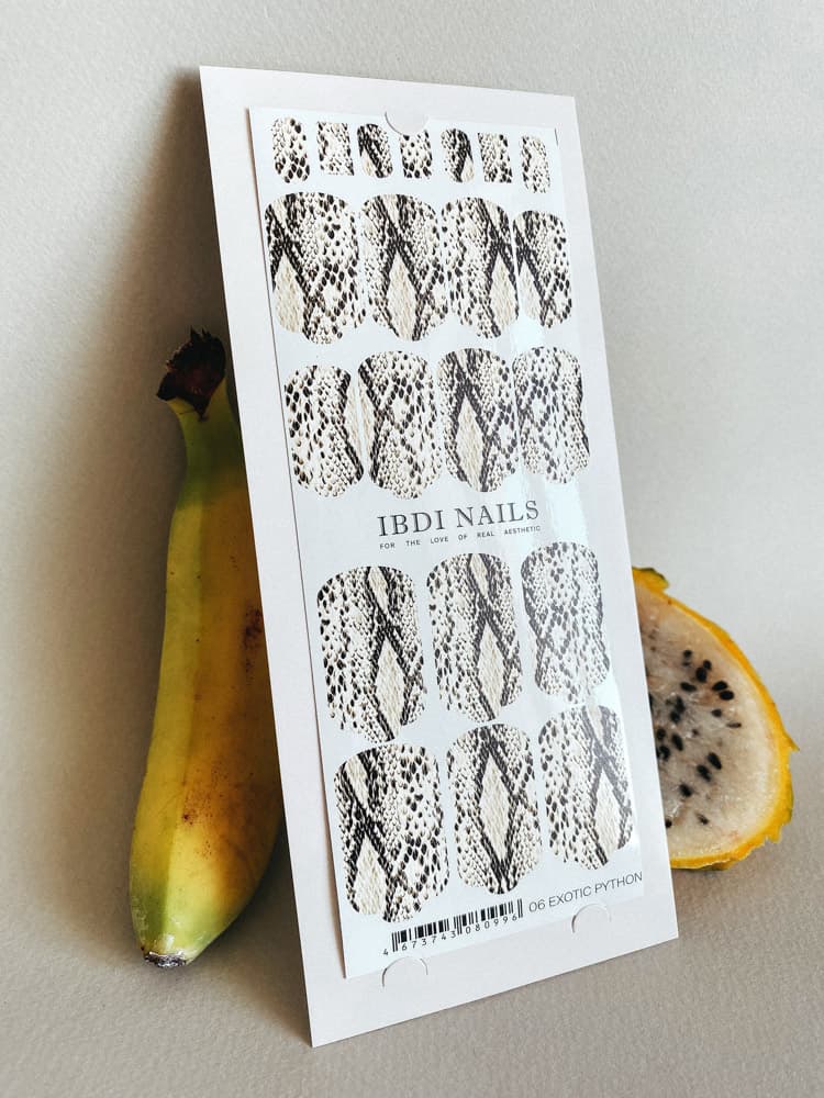 IBDI,  Пленки для маникюра IBDI NAILS 06 EXOTIC PYTHON