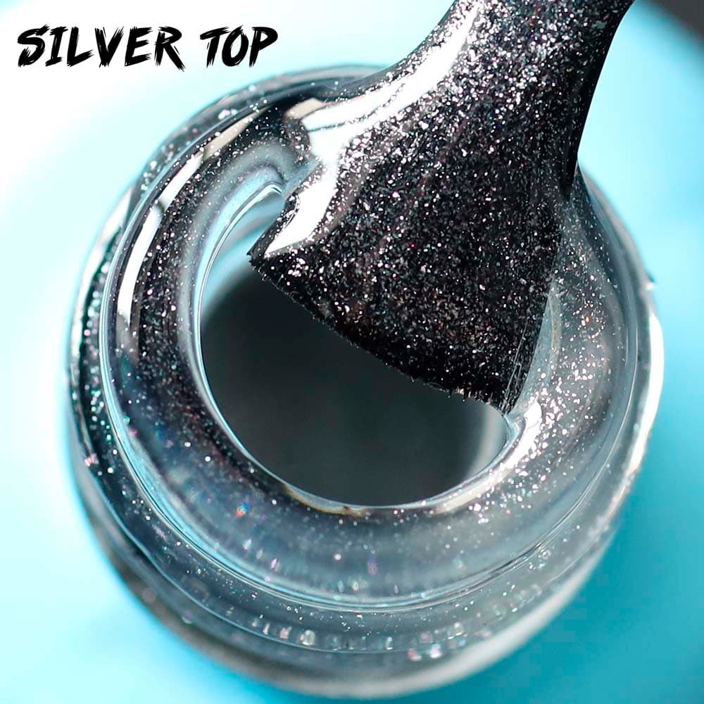ENIGMANIC, Топ с шиммером Silver top  15 мл.