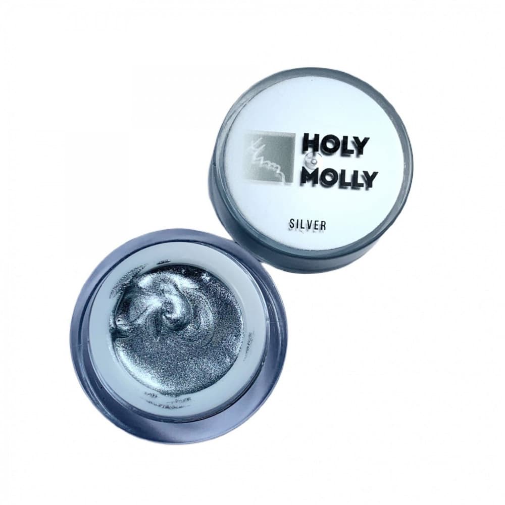 Holy Molly, Гель-краска серебро 5g