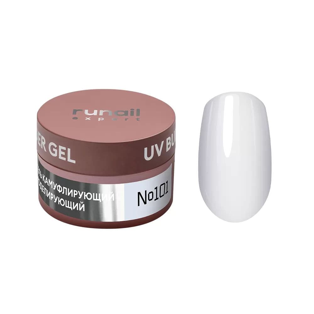Runail, Гель моделирующий UV BULDER GEL Expert № 101, 15г банка