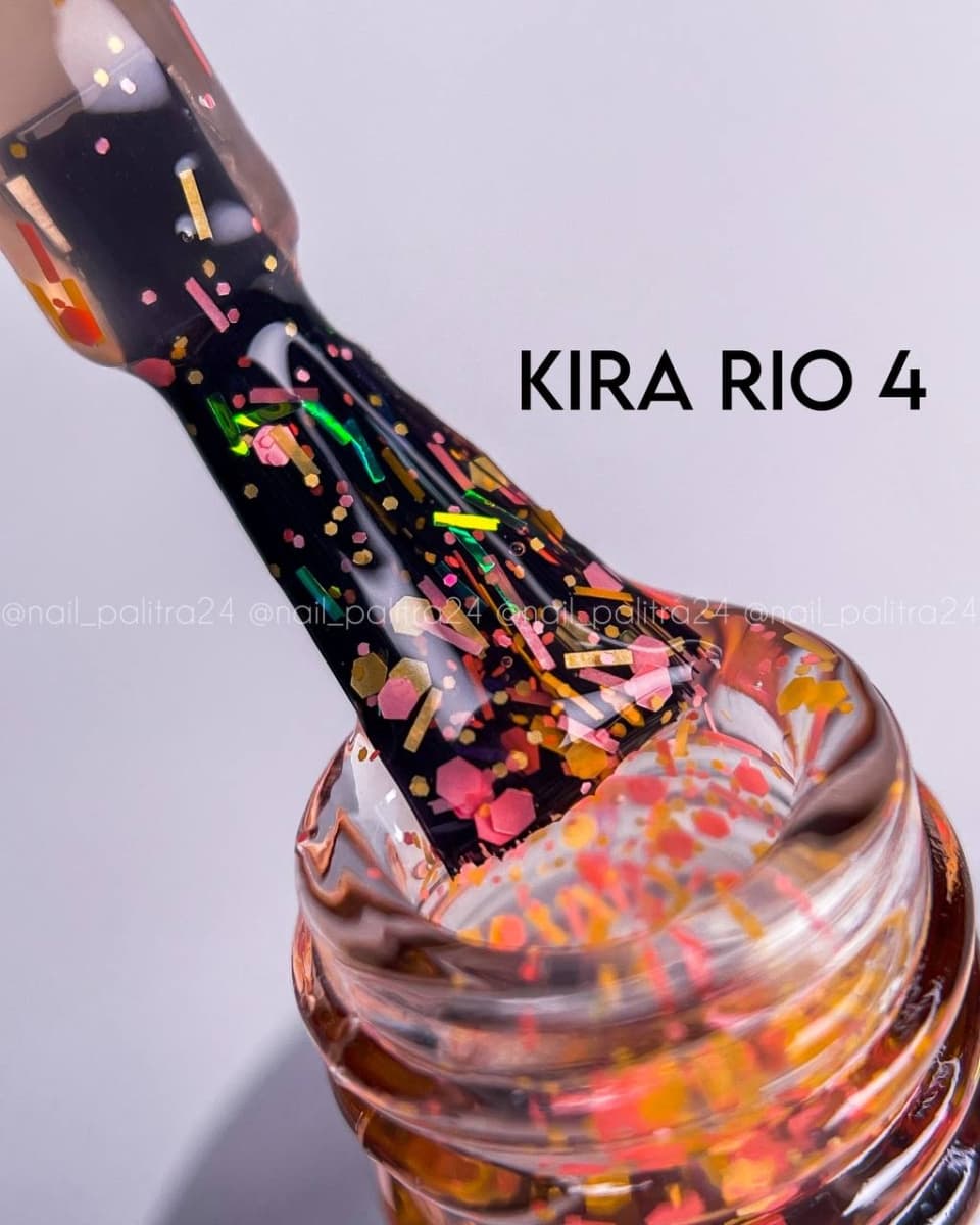 КИРА гель-лак  RIO 004 10 мл.