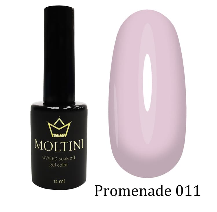 Moltini цветной гель-лак "Promenade" 011. 12 мл. #