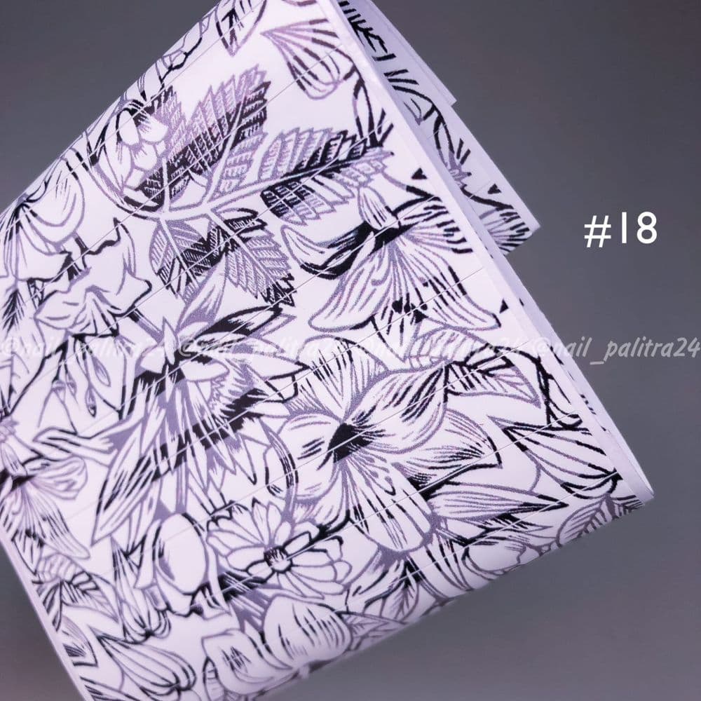 ОПТ, Наклейки на типсы №18 (100шт)