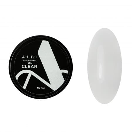 ALBI, Гель скульптурный Clear,15ml