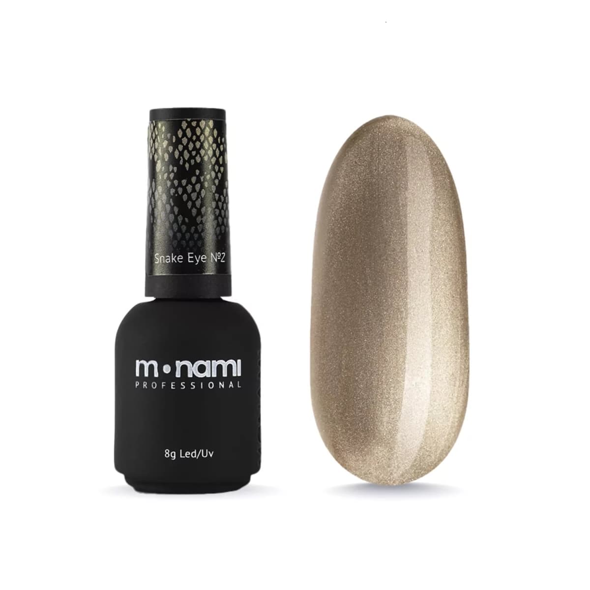 Monami Гель-лак Snake Eye 02, 8мл