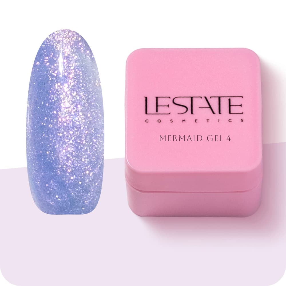 Lestate, Гель Русалка Mermaid №004 25 г #