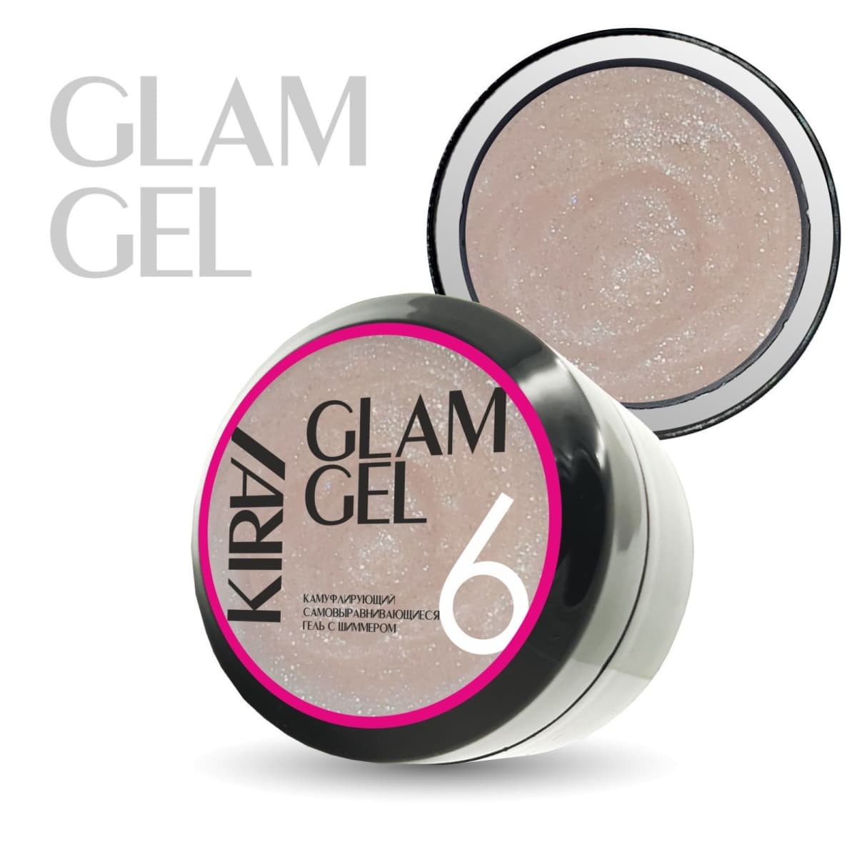 КИРА гель GLAM GEL 006 15гр #