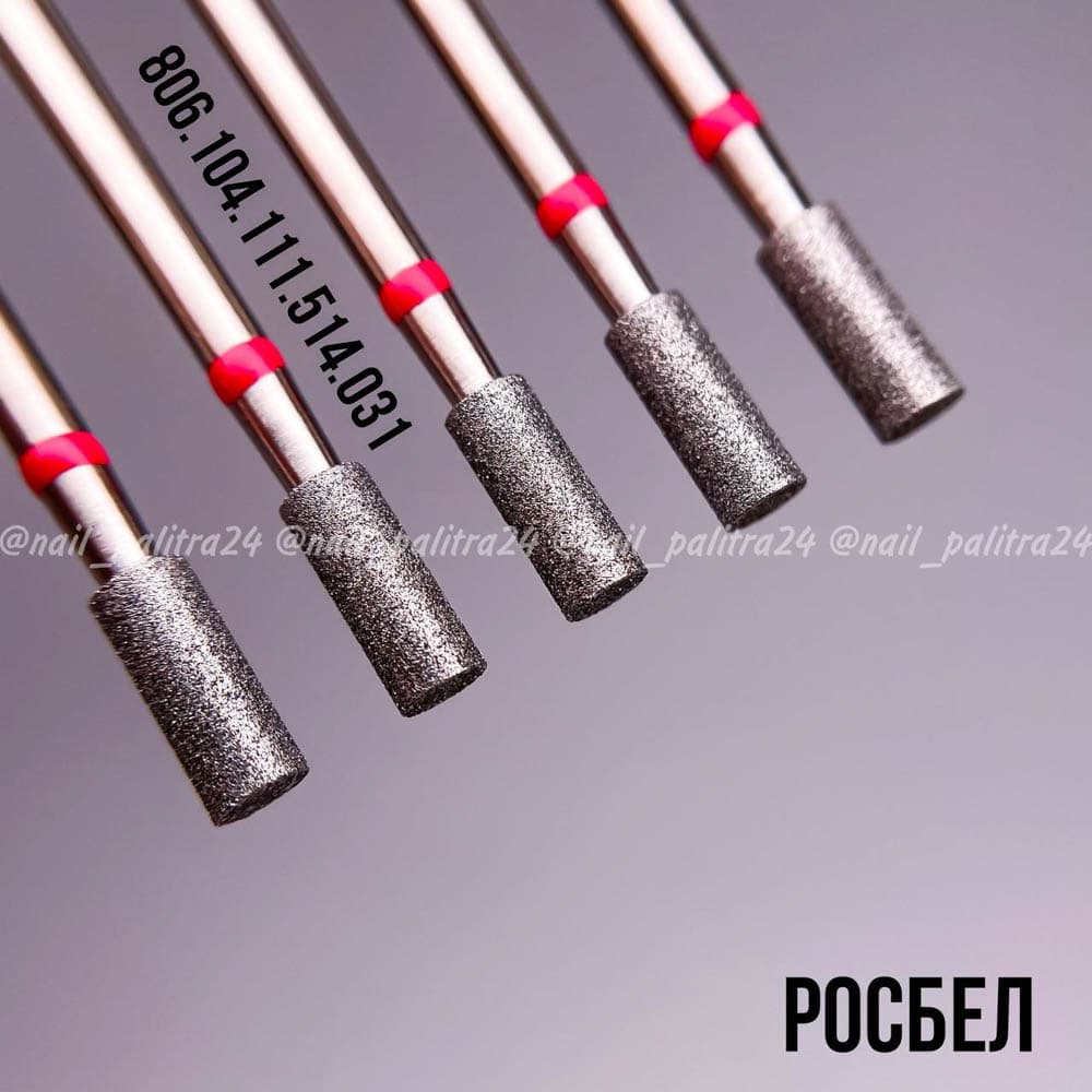 ФРЕЗА №421 ЦИЛИНДР d3,1 h8 красная РосБел