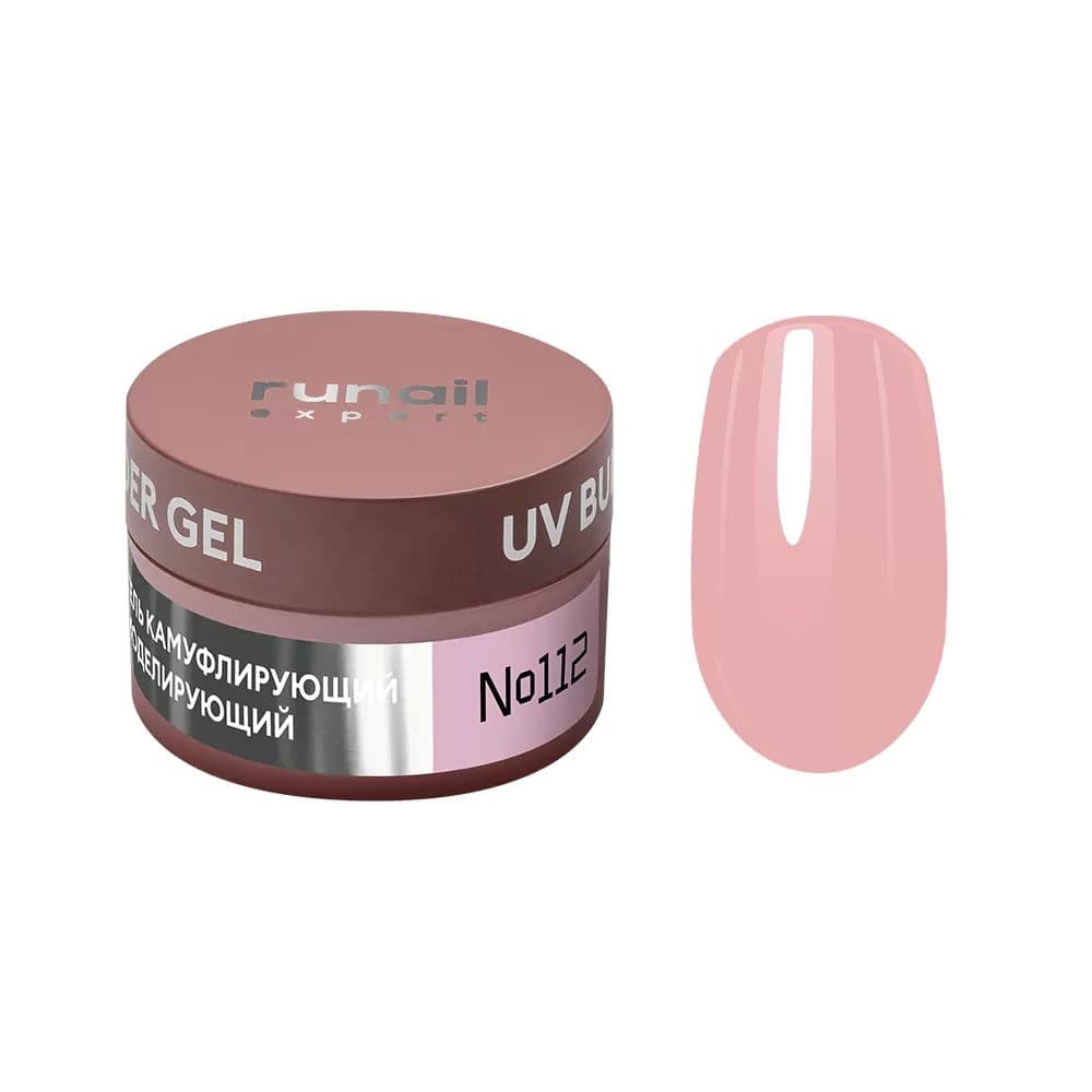 Runail, Гель моделирующий UV BULDER GEL Expert № 112, 15г банка