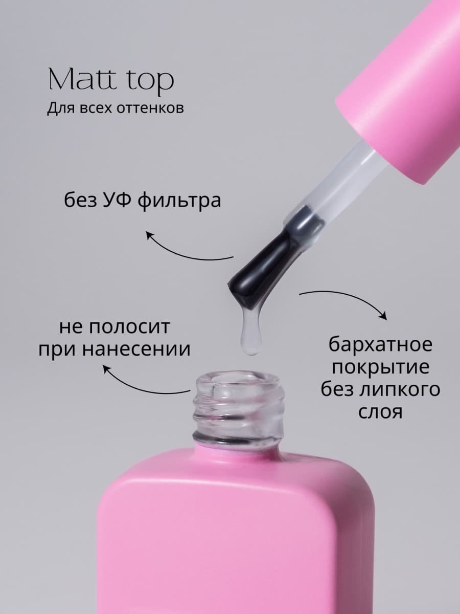 Lestate, Топ матовый Matt 11 мл
