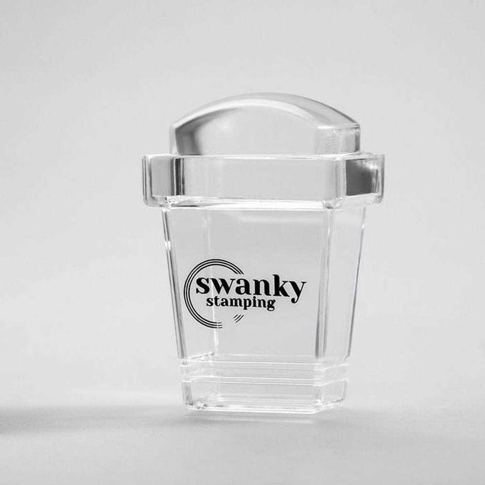 Swanky Stamping, Штамп силиконовый, прозрачный,  прямоугольный, высокий 2*3см