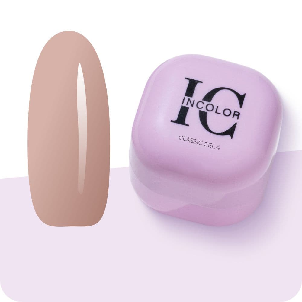 Incolor, Гель Классический Classic gel №4 15г #