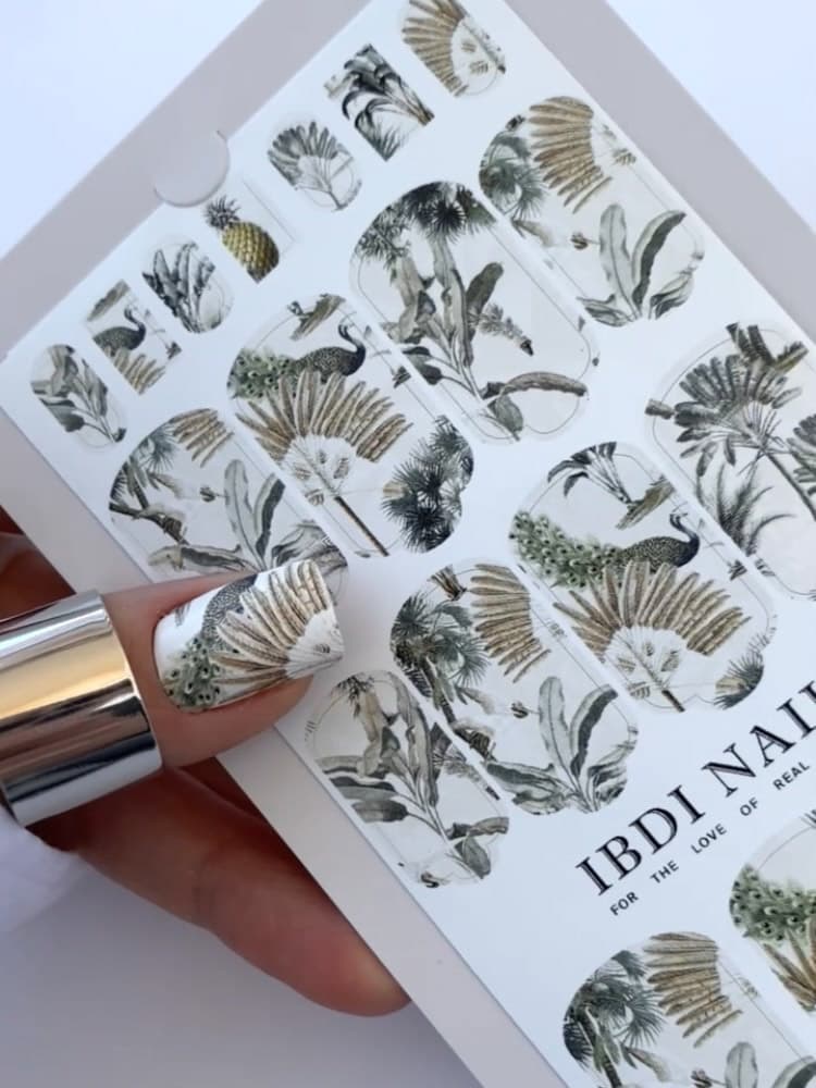 IBDI,  Пленки для маникюра IBDI NAILS 01 TROPIC