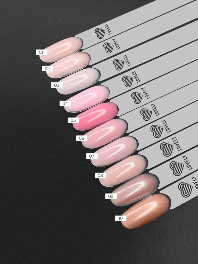 Lovely, Гель для наращивания и укрепления Lego Gel Nude 10, 15 ml