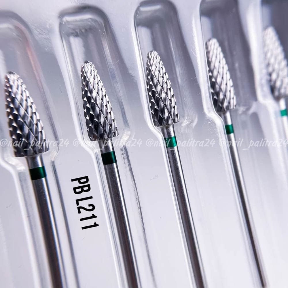 Фреза ТВС PBL211 зеленая левша d5 L13,5