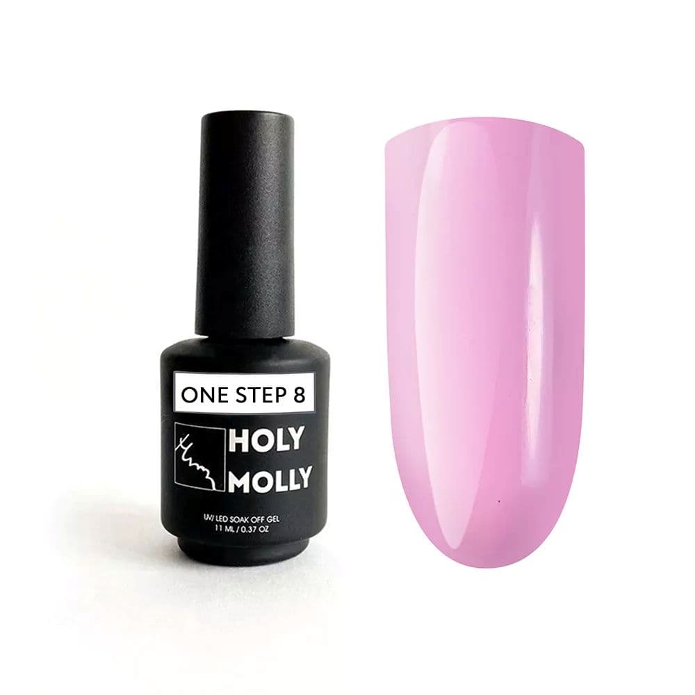 Holy Molly, Гель-лак  ONE STEP 8 11ml