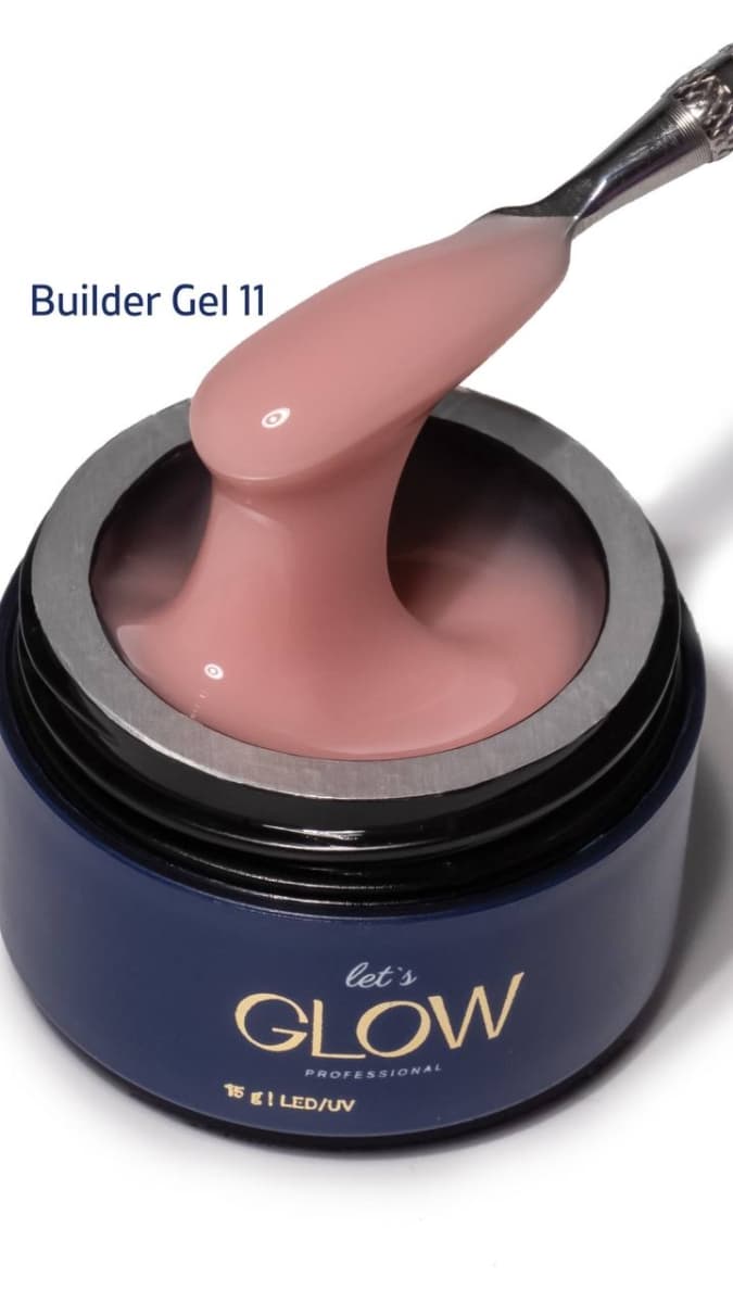 LetsGlow Строительный гель Builder gel №11 13гр