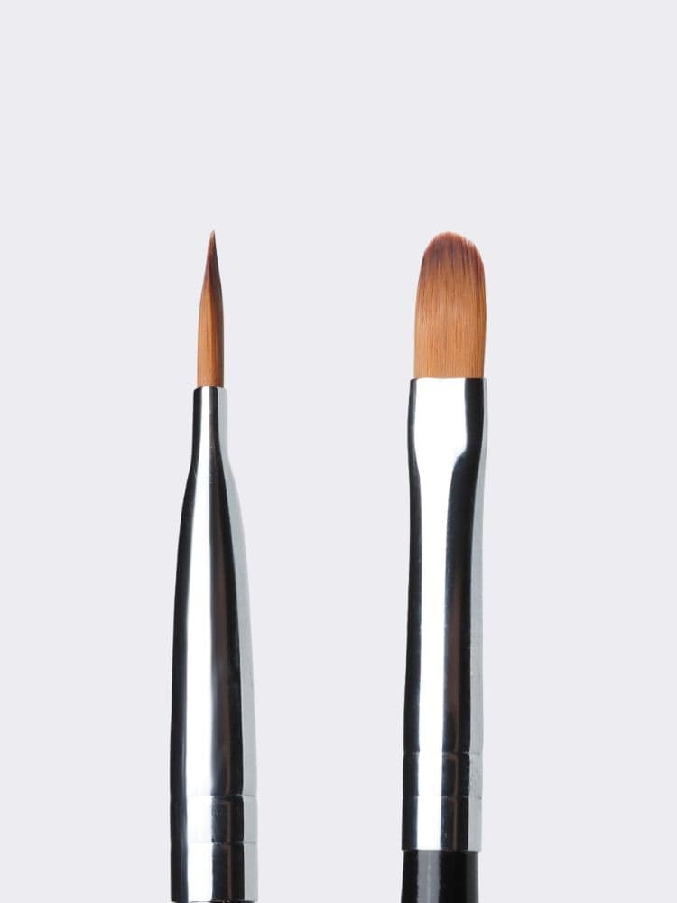 Nail Republic, Кисть №01 для геля с закругленным ворсом (12мм)