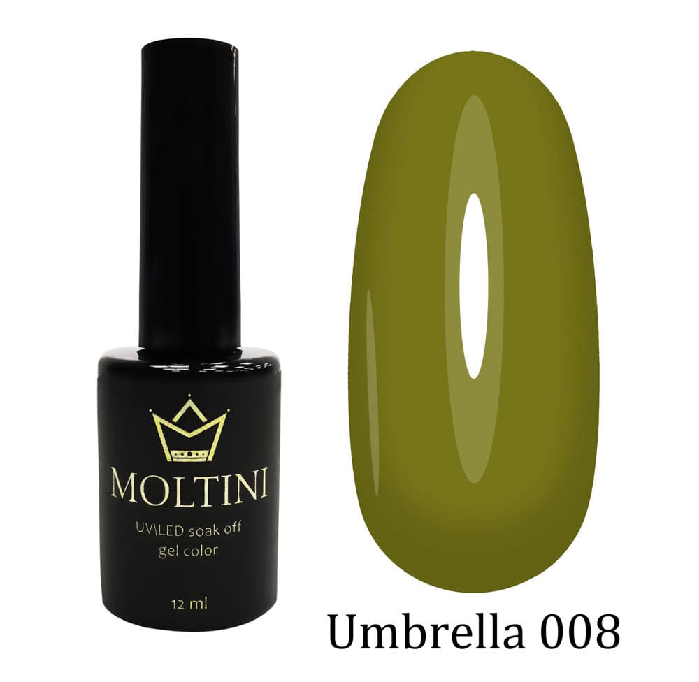 MOLTINI Цветной лак "Umbrella" 008. 12 мл. #