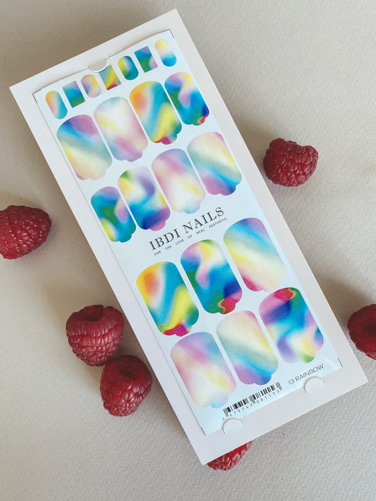 IBDI,  Пленки для маникюра IBDI NAILS 13 RAINBOW